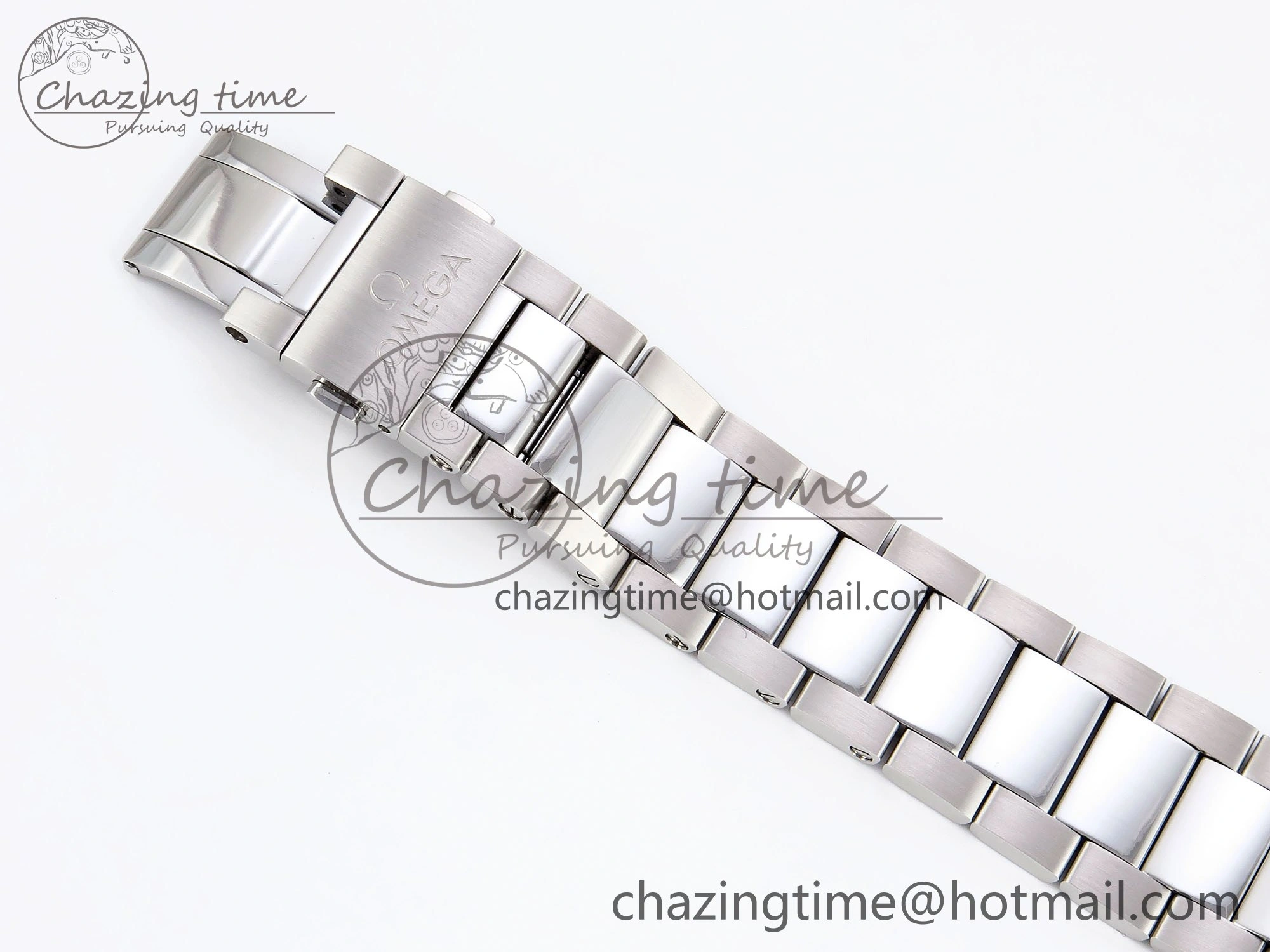Aqua Terra GMT Worldtimer 43mm VSF 1:1 Best Edition Summer Blue Dial on SS Bracelet A8938 Super Clone