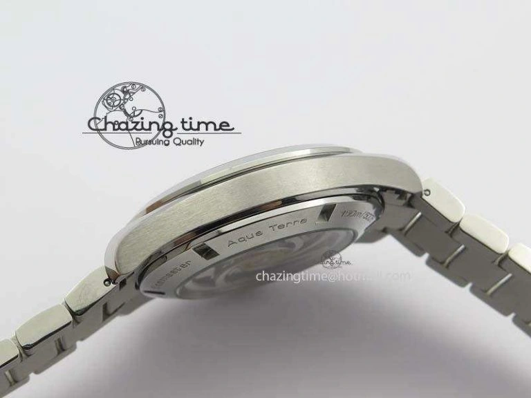 Aqua Terra ‘James Bond’ SS JHF Best Edition Blue Dial On SS Bracelet A8507