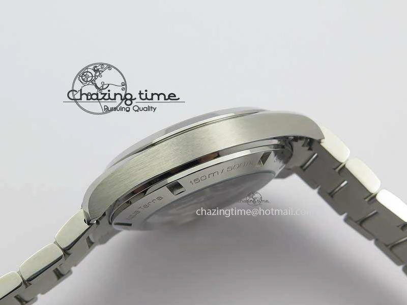 Aqua Terra “James Bond” SS V6F 1:1 Best Edition Blue Textured Dial On SS Bracelet A8500