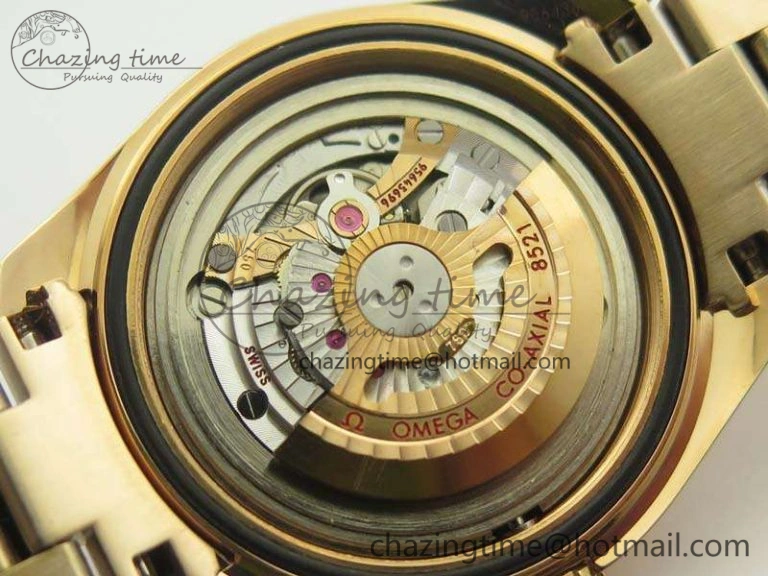 Aqua Terra Ladies 35mm RG V6F Best Edition Brown Dial On RG Bracelet A8520