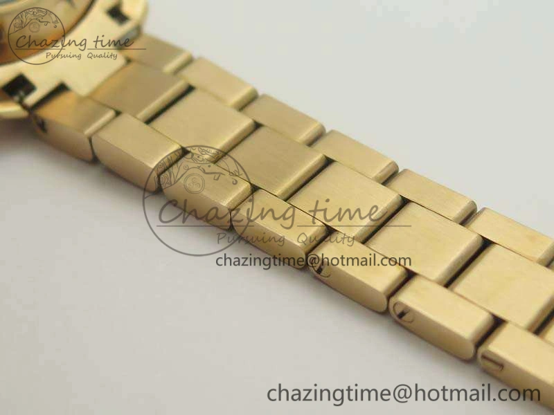Aqua Terra Ladies 35mm RG V6F Best Edition Brown Dial On RG Bracelet A8520