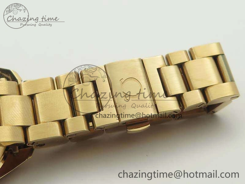 Aqua Terra Ladies 35mm RG V6F Best Edition Brown Dial On RG Bracelet A8520