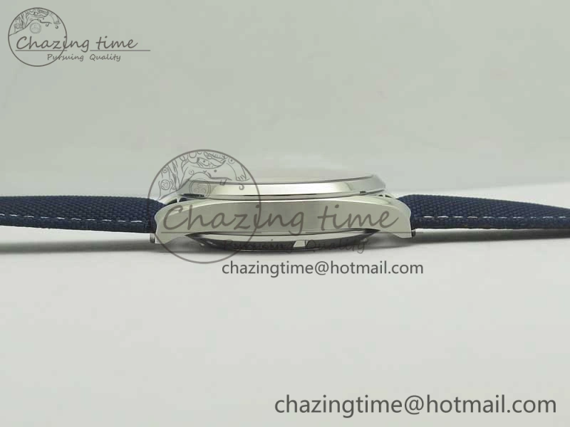 Aqua Terra Master Ryder Cup Edition VSF 1:1 Best Edition White Textured Dial on Blue Nylon Strap A8500 Super Clone