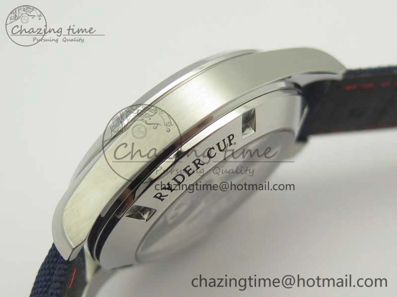 Aqua Terra Master Ryder Cup Edition VSF 1:1 Best Edition White Textured Dial on Blue Nylon Strap A8500 Super Clone