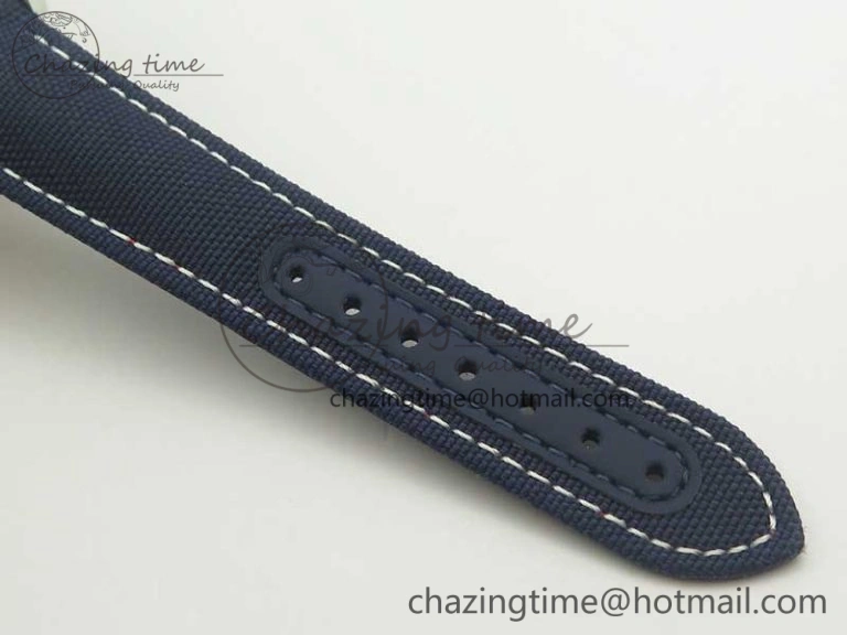 Aqua Terra Master Ryder Cup Edition VSF 1:1 Best Edition White Textured Dial on Blue Nylon Strap A8500 Super Clone
