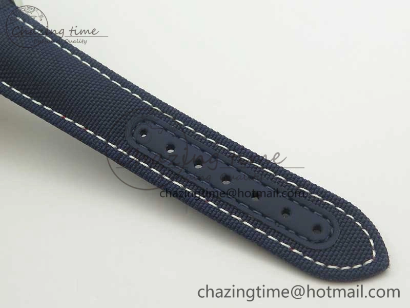 Aqua Terra Master Ryder Cup Edition VSF 1:1 Best Edition White Textured Dial on Blue Nylon Strap A8500 Super Clone