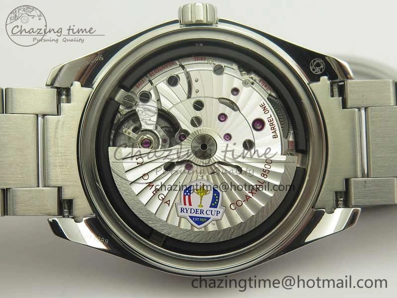 Aqua Terra Master Ryder Cup Edition VSF 1:1 Best Edition White Textured Dial on SS Bracelet A8500 Super Clone