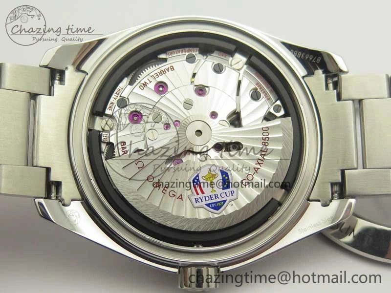 Aqua Terra Master Ryder Cup Edition VSF 1:1 Best Edition White Textured Dial on SS Bracelet A8500 Super Clone