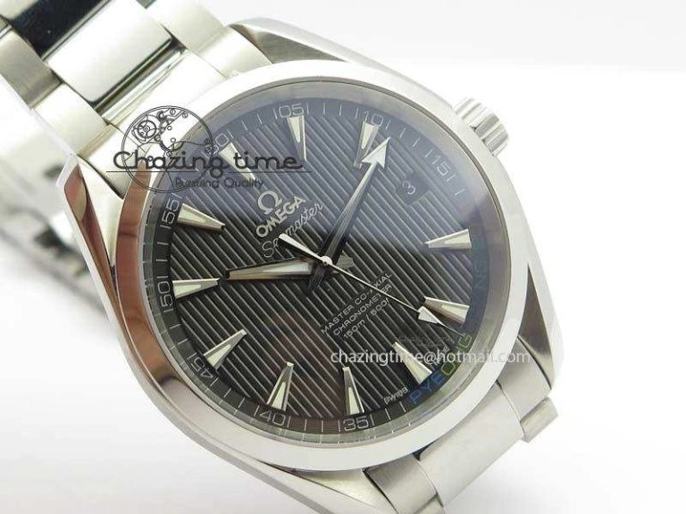 Aqua Terra ‘PyeongChang 2018’ JHF Best Edition Black Dial On SS Bracelet A8500