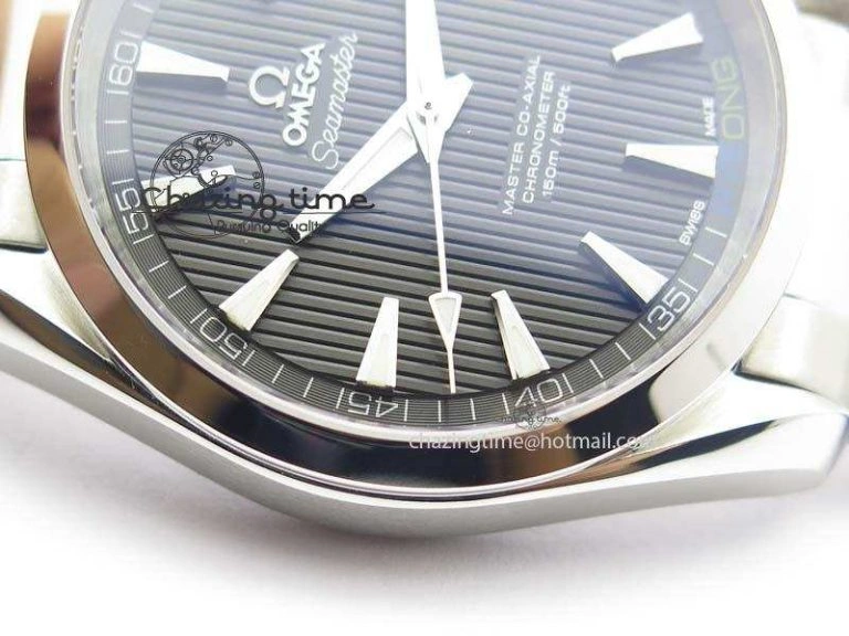 Aqua Terra ‘PyeongChang 2018’ JHF Best Edition Black Dial On SS Bracelet A8500
