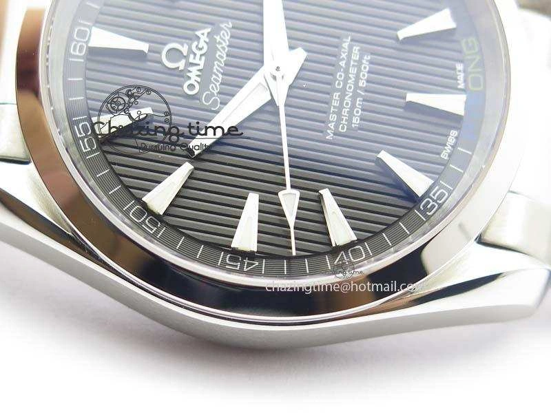 Aqua Terra ‘PyeongChang 2018’ JHF Best Edition Black Dial On SS Bracelet A8500