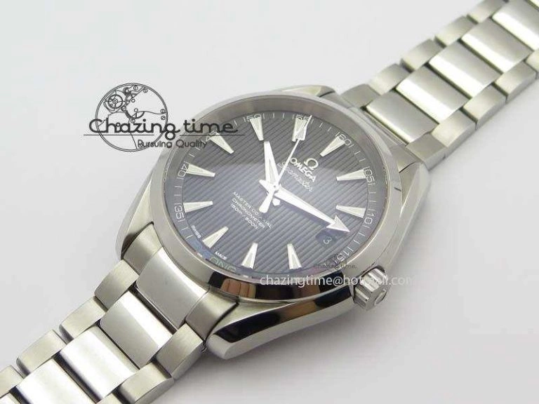 Aqua Terra ‘PyeongChang 2018’ JHF Best Edition Black Dial On SS Bracelet A8500