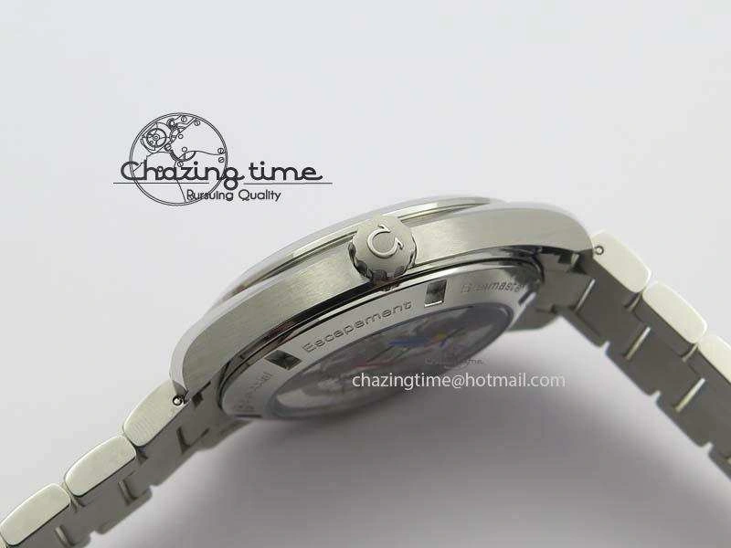 Aqua Terra ‘PyeongChang 2018’ JHF Best Edition Blue Dial On SS Bracelet A8500