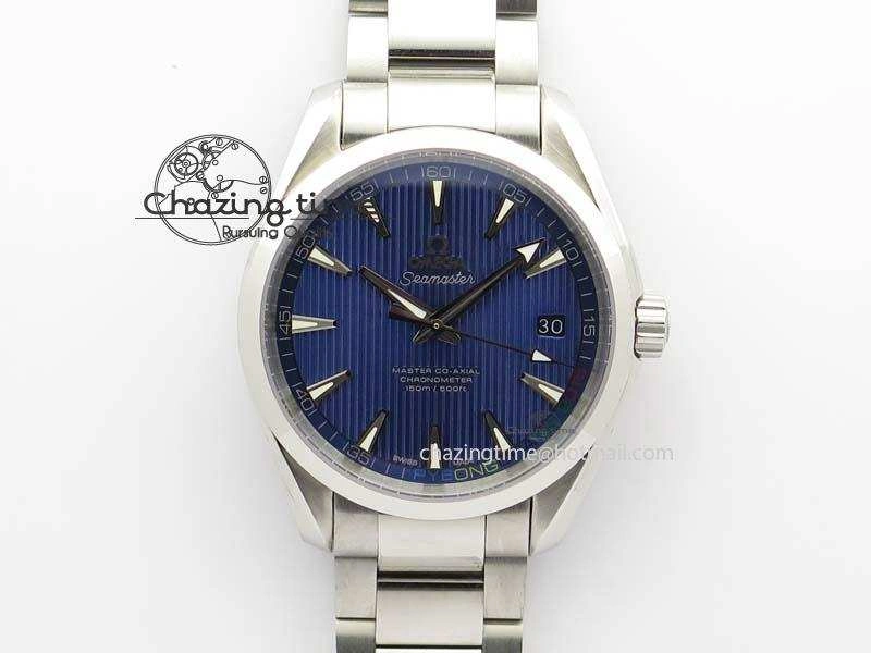 Aqua Terra ‘PyeongChang 2018’ JHF Best Edition Blue Dial On SS Bracelet A8500