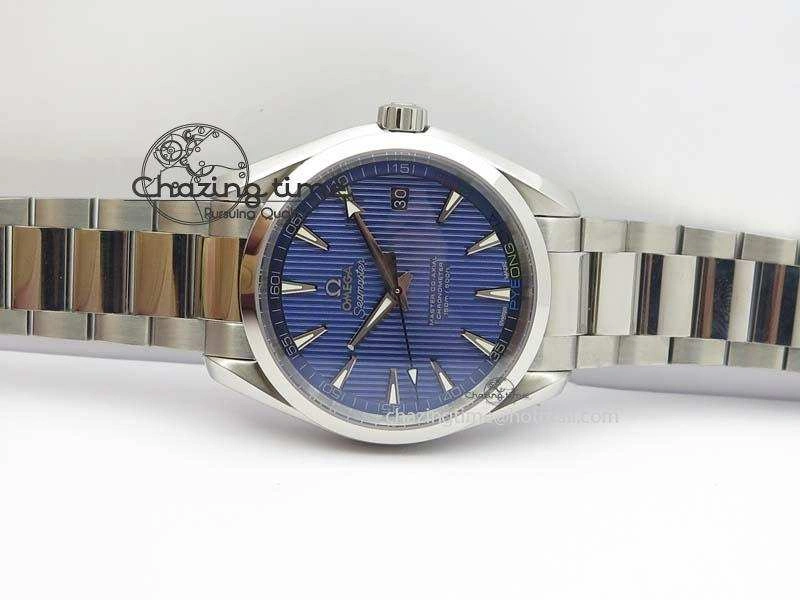 Aqua Terra ‘PyeongChang 2018’ JHF Best Edition Blue Dial On SS Bracelet A8500