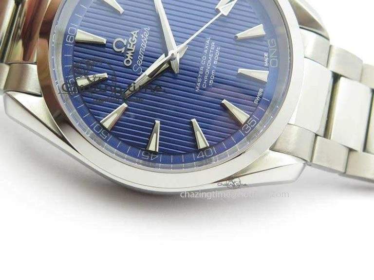 Aqua Terra ‘PyeongChang 2018’ JHF Best Edition Blue Dial On SS Bracelet A8500