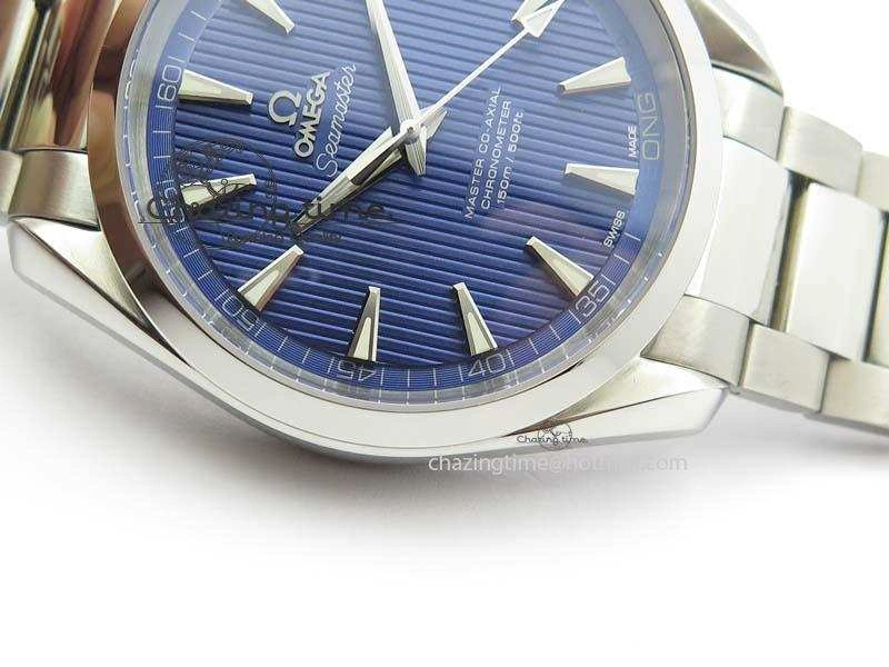 Aqua Terra ‘PyeongChang 2018’ JHF Best Edition Blue Dial On SS Bracelet A8500