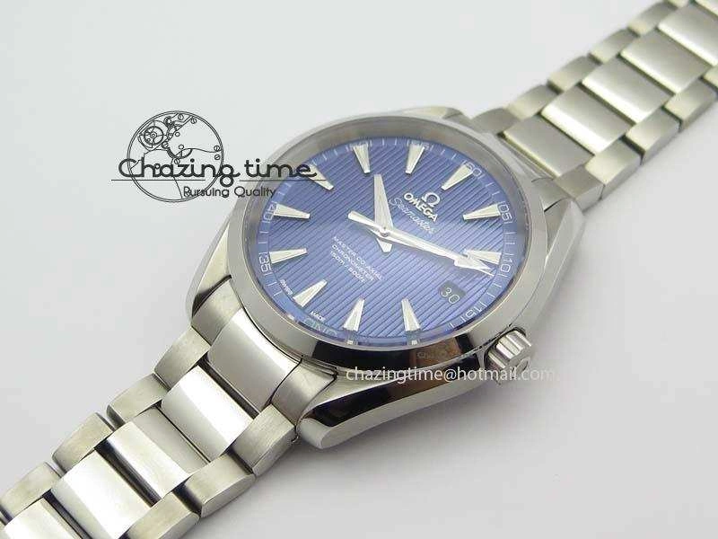 Aqua Terra ‘PyeongChang 2018’ JHF Best Edition Blue Dial On SS Bracelet A8500