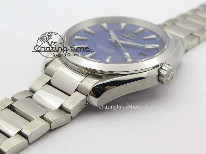 Aqua Terra ‘PyeongChang 2018’ JHF Best Edition Blue Dial On SS Bracelet A8500