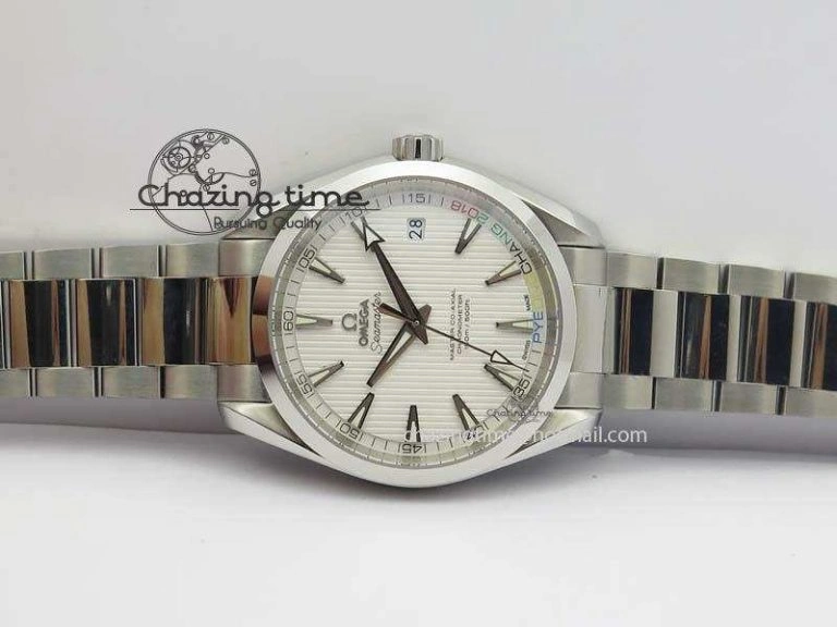 Aqua Terra ‘PyeongChang 2018’ JHF Best Edition White Dial On SS Bracelet A8500