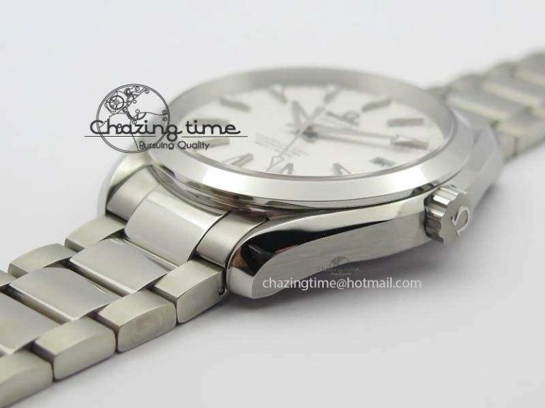 Aqua Terra ‘PyeongChang 2018’ JHF Best Edition White Dial On SS Bracelet A8500