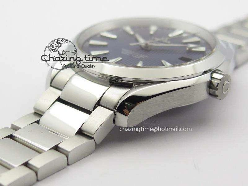 Aqua Terra ‘PyeongChang 2018’ V6F Best Edition Blue Dial On SS Bracelet A8500