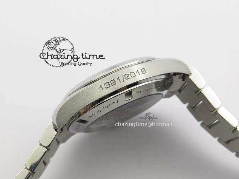 Aqua Terra ‘PyeongChang 2018’ V6F Best Edition Blue Dial On SS Bracelet A8500