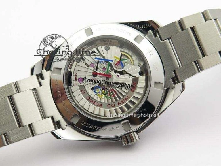 Aqua Terra ‘PyeongChang 2018’ V6F Best Edition Blue Dial On SS Bracelet A8500