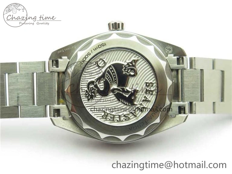 Aqua Terra Seamaster ZF 1:1 Best Edition White Dial on SS Bracelet Gen 4061