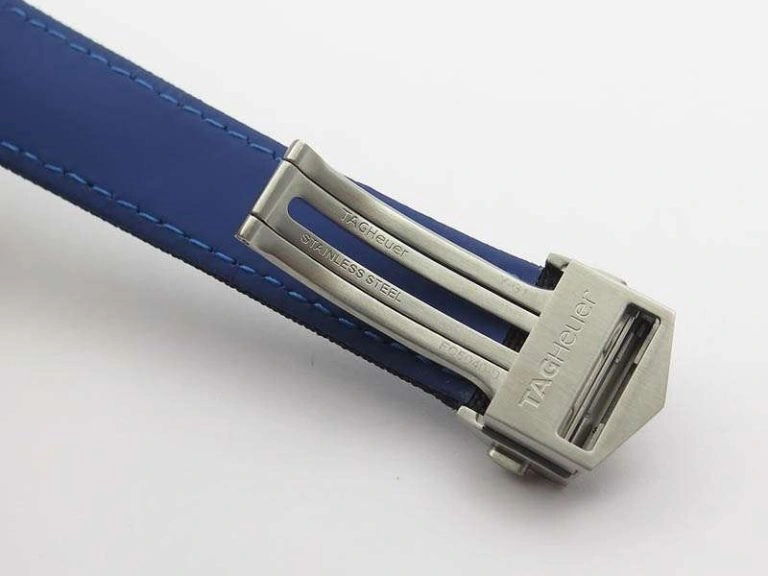 AquaRacer Calibre 5 SS Blue Ceramic Bezel V6F 1:1 Best Edition Black Dial On Black Nylon Strap A2824