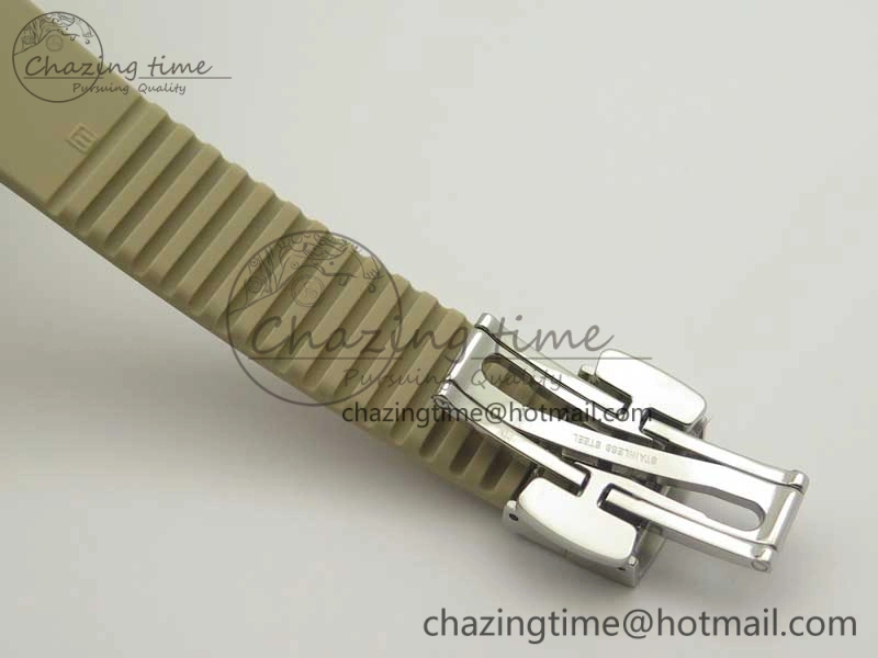Aquanaut 5067A Beige JJF 1:1 Best Edition Beige Textured Dial on Beige Rubber Strap AE23