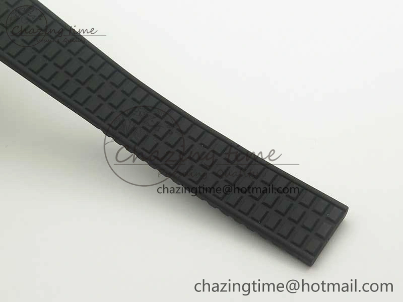 Aquanaut 5067A Black JJF 1:1 Best Edition Black Textured Dial on Black Rubber Strap AE23