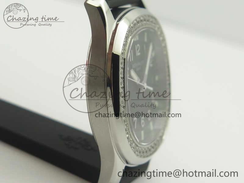 Aquanaut 5067A Black JJF 1:1 Best Edition Black Textured Dial on Black Rubber Strap AE23