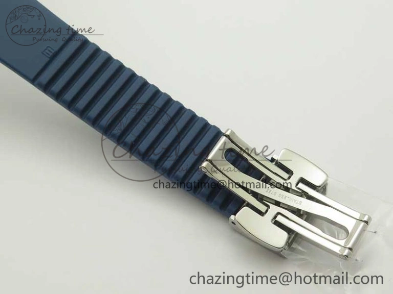 Aquanaut 5067A Blue JJF 1:1 Best Edition Blue Textured Dial on Blue Rubber Strap AE23