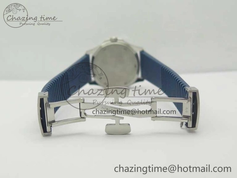 Aquanaut 5067A Blue JJF 1:1 Best Edition Blue Textured Dial on Blue Rubber Strap AE23