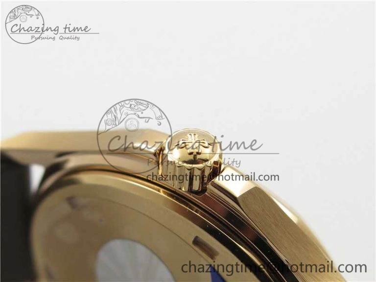 Aquanaut 5067A RG PPF 1:1 Best Edition Brown Textured Dial on Brown Rubber Strap AE23 (Free Box)