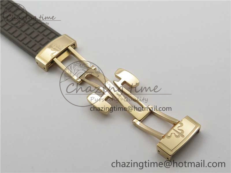Aquanaut 5067A RG PPF 1:1 Best Edition Brown Textured Dial on Brown Rubber Strap AE23 (Free Box)