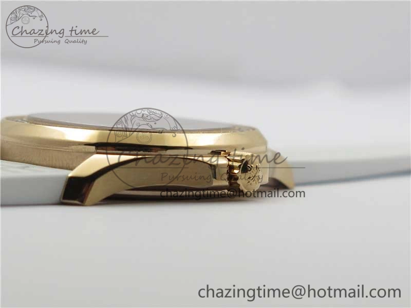 Aquanaut 5067A RG PPF 1:1 Best Edition White Textured Dial on White Rubber Strap AE23 (Free Box)