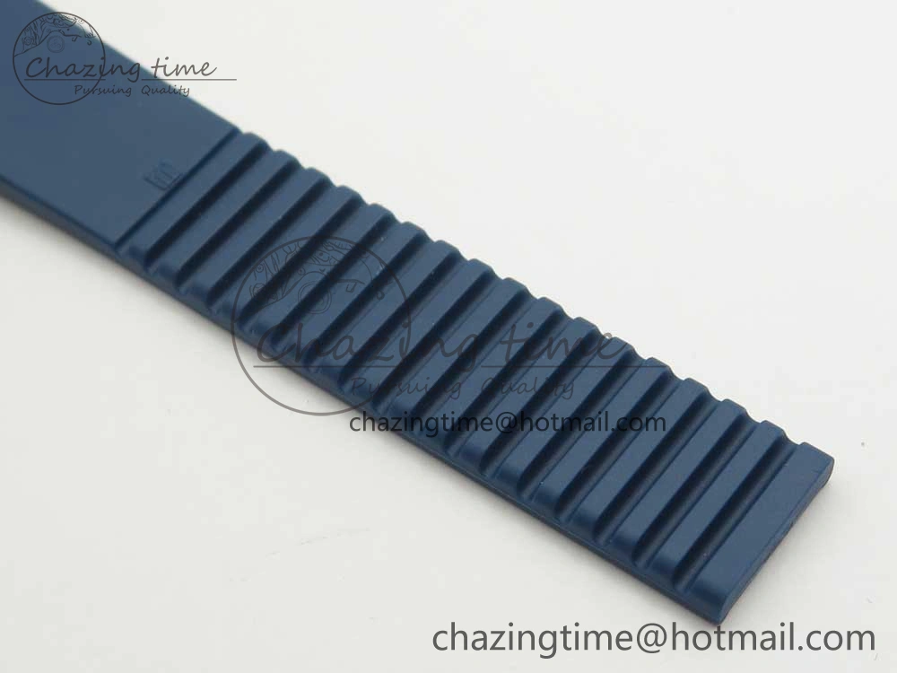 Aquanaut 5067A SS Bezel JJF 1:1 Best Edition Blue Textured Dial on Blue Rubber Strap AE23
