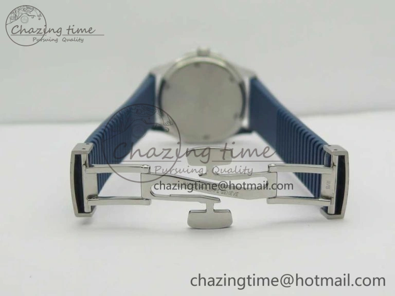Aquanaut 5067A SS Bezel JJF 1:1 Best Edition Blue Textured Dial on Blue Rubber Strap AE23