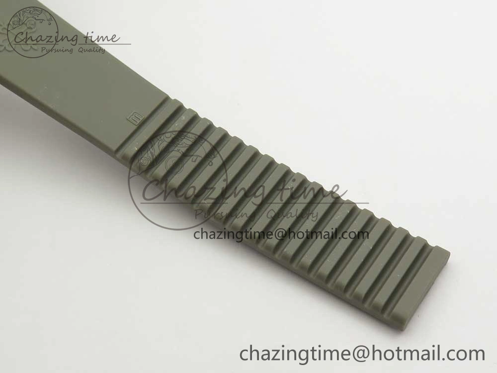 Aquanaut 5067A SS Bezel JJF 1:1 Best Edition Gray Textured Dial on Gray Rubber Strap AE23
