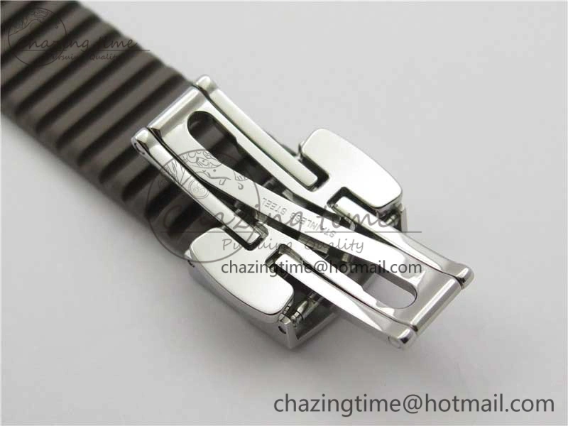 Aquanaut 5067A SS PPF 1:1 Best Edition Brown Textured Dial on Brown Rubber Strap AE23 (Free Box)