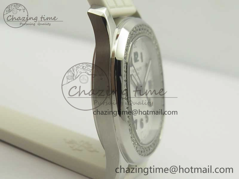 Aquanaut 5067A White JJF 1:1 Best Edition White Textured Dial on White Rubber Strap AE23