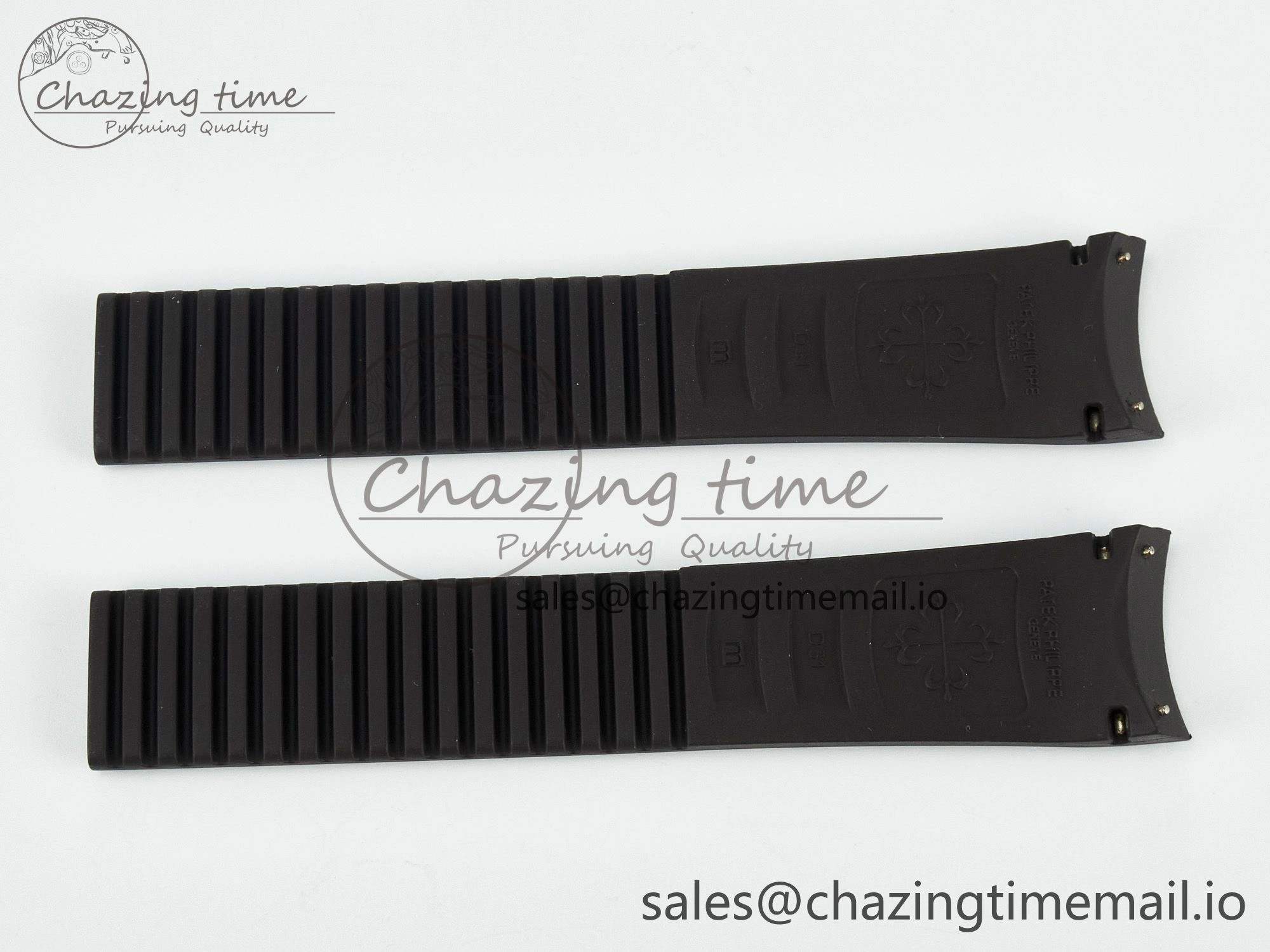 Aquanaut 5164 Best Edition Black Rubber Strap (Fits the Gen size)
