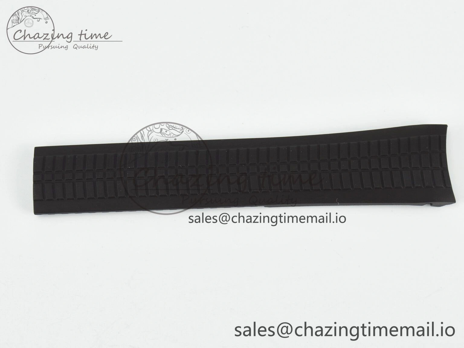 Aquanaut 5164 Best Edition Black Rubber Strap (Fits the Gen size)