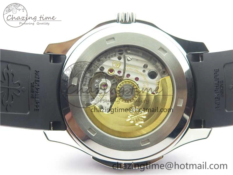 Aquanaut 5164A SS GRF Best Edition Gray Dial on Black Rubber Strap A324 V2