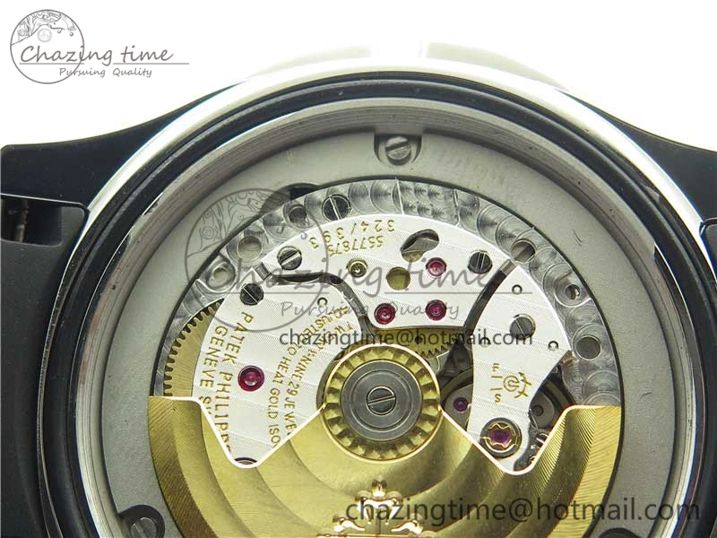 Aquanaut 5164A SS GRF Best Edition Gray Dial on Black Rubber Strap A324 V2