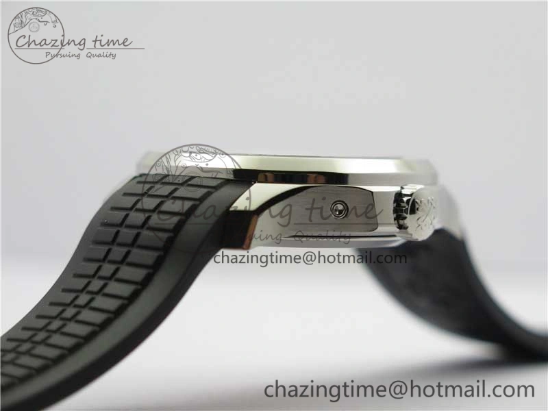 Aquanaut 5164A SS GRF Best Edition Gray Dial on Black Rubber Strap A324 V2