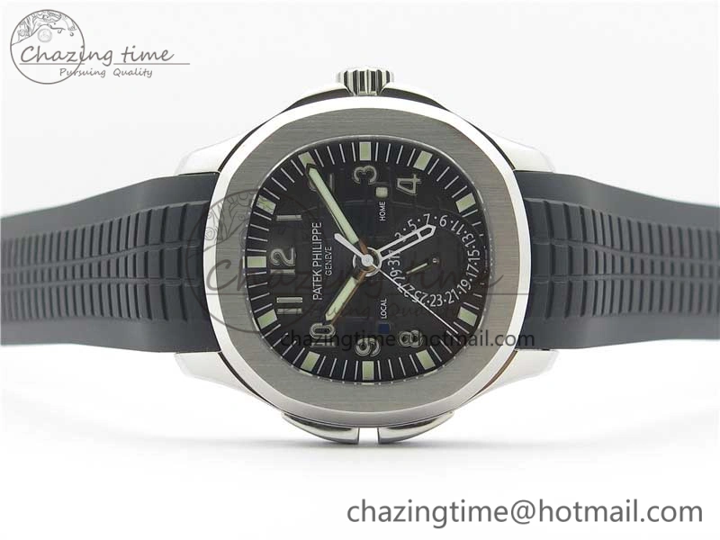 Aquanaut 5164A SS GRF Best Edition Gray Dial on Black Rubber Strap A324 V2