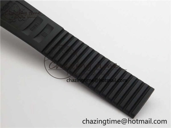 Aquanaut 5164A SS ZF 1:1 Best Edition Black Dial on Black Rubber Strap A324